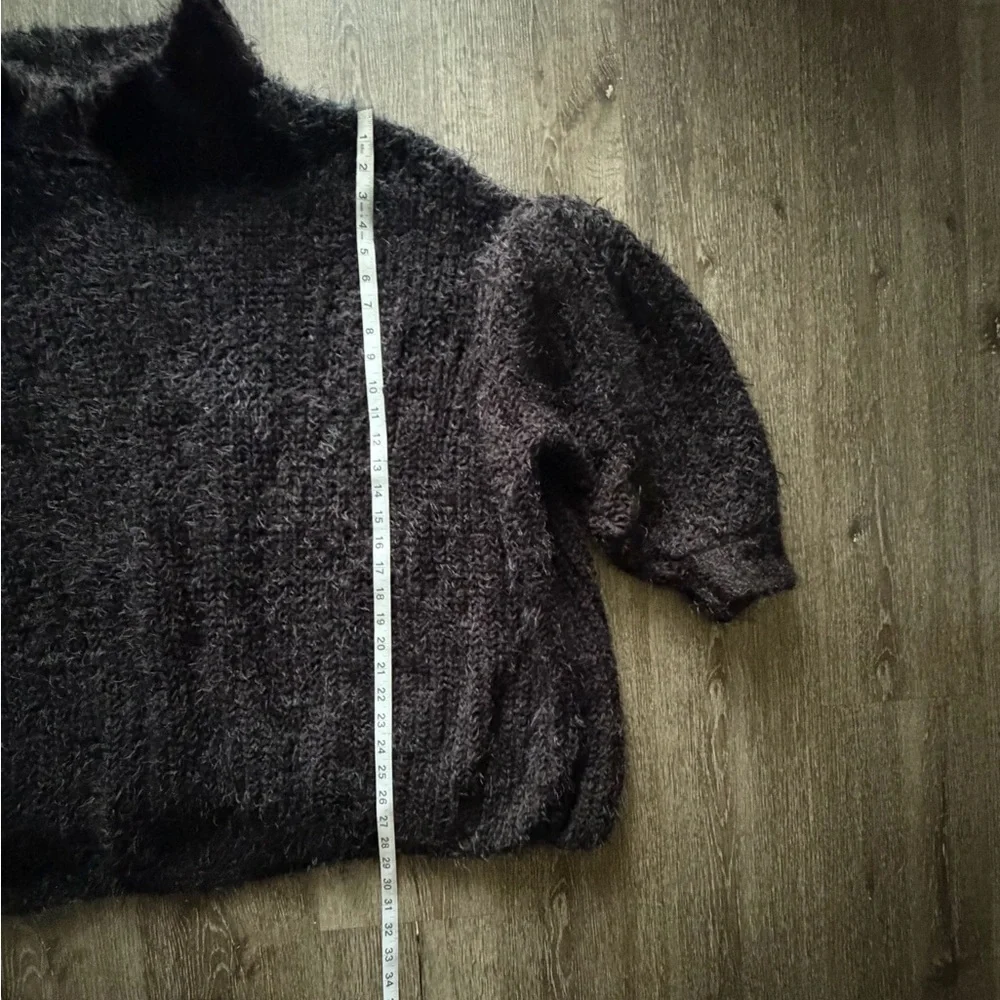 Free People Dark Gray Turtleneck Sweater
